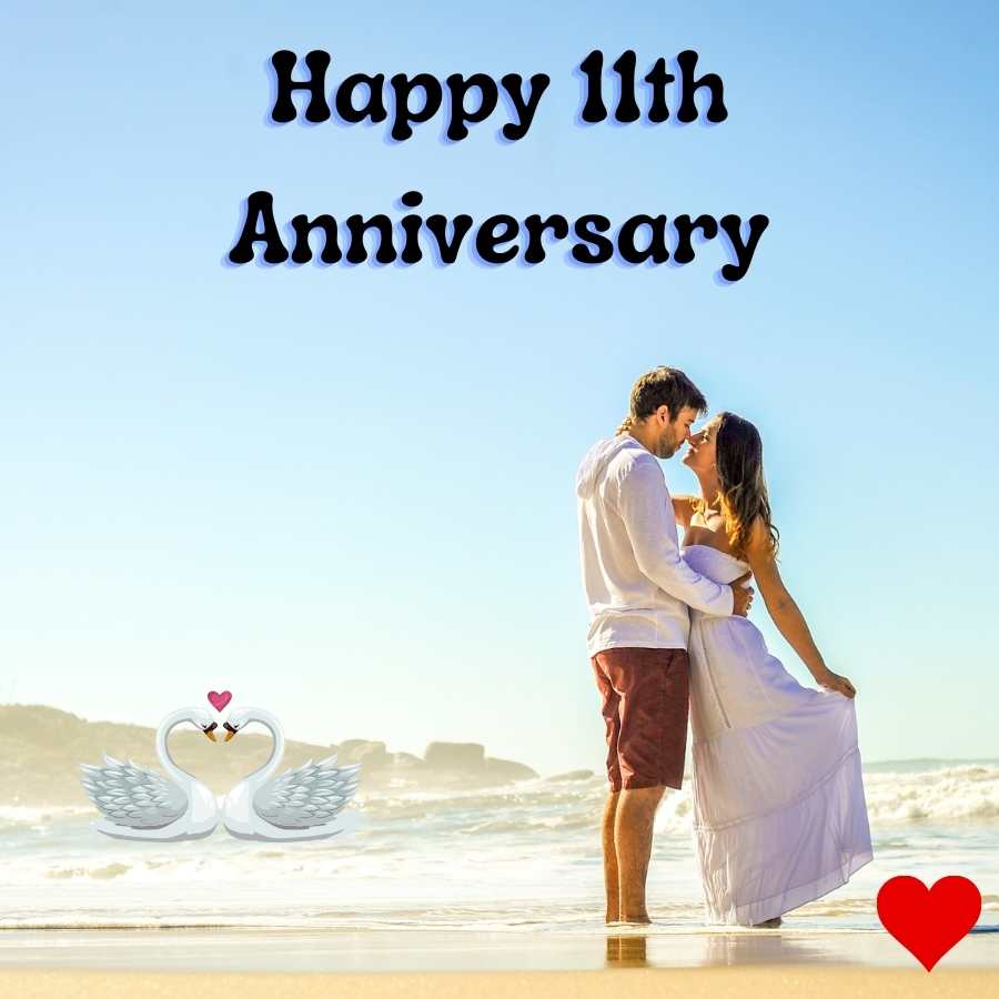 11th wedding anniversary images