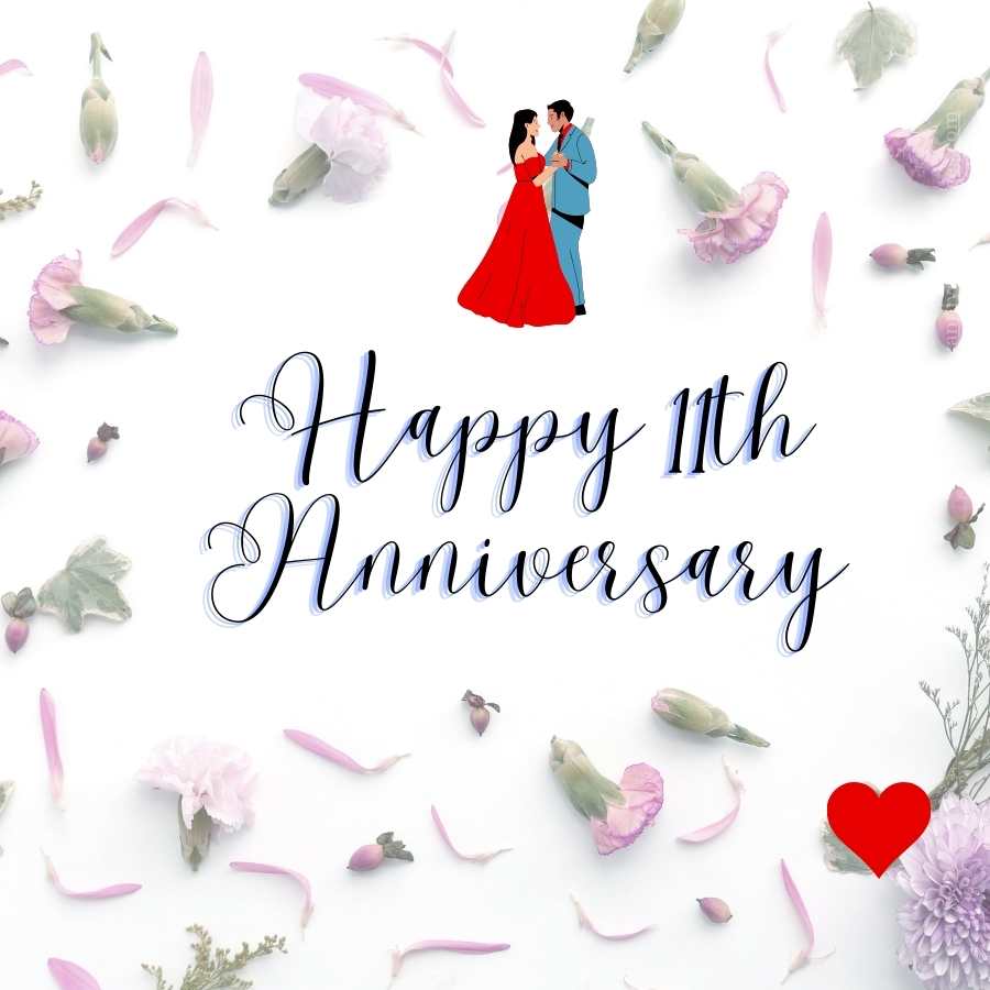 11th wedding anniversary wishes