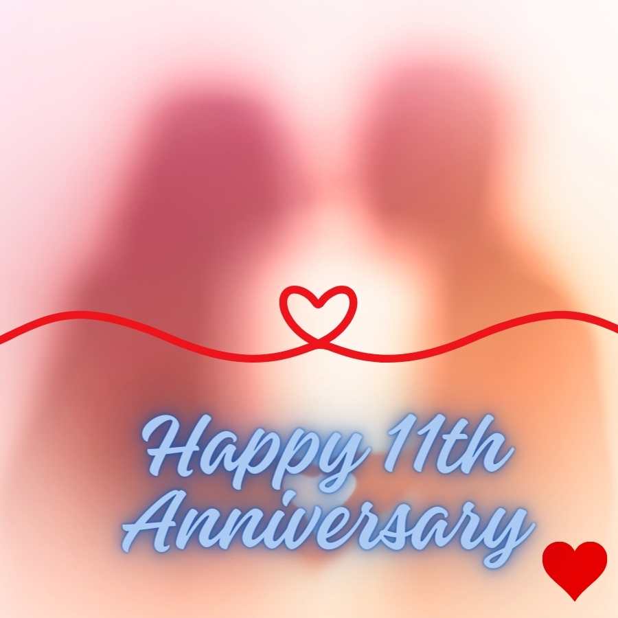 happy 11th anniversary for wife