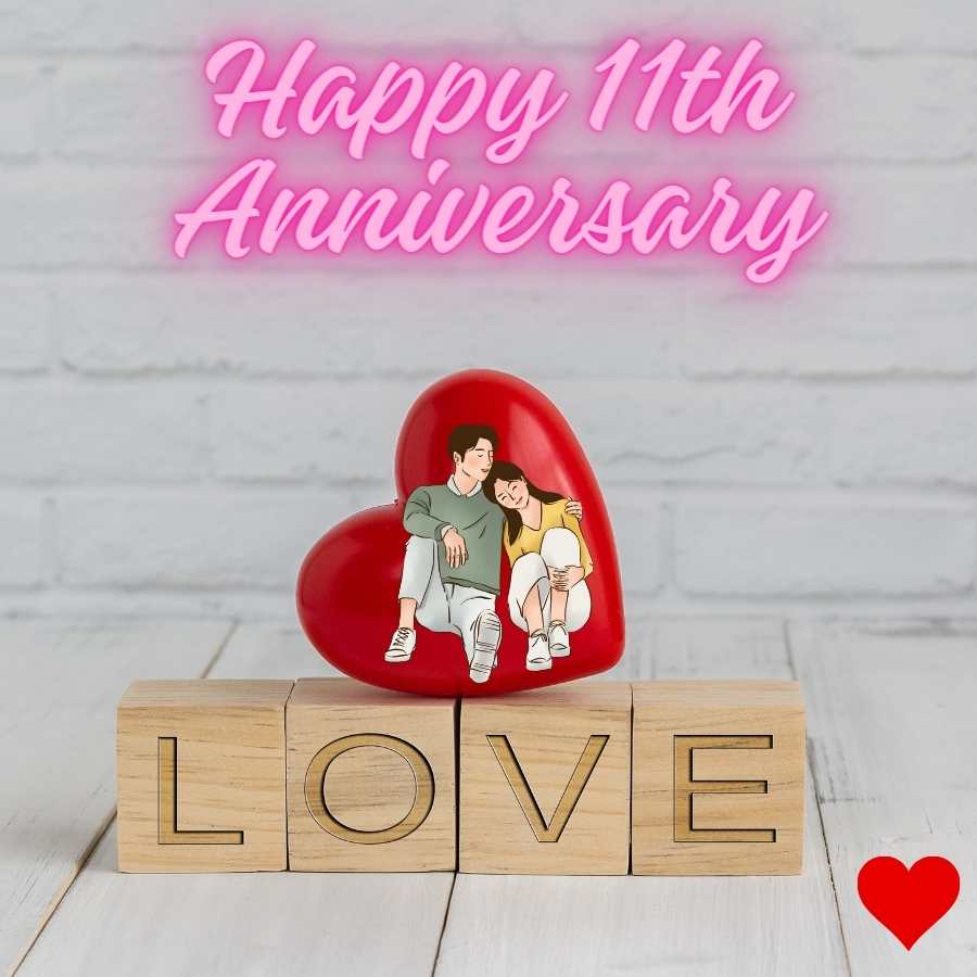 happy 11th anniversary to both of you