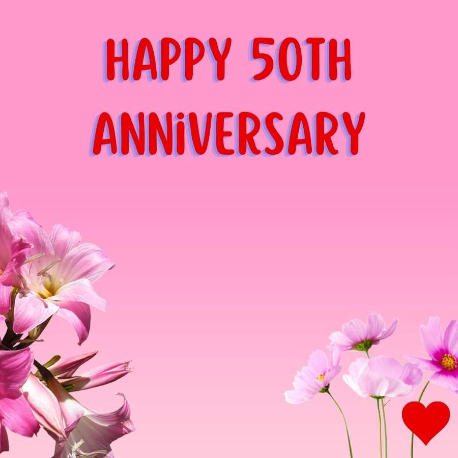 happy 50th anniversary to my love