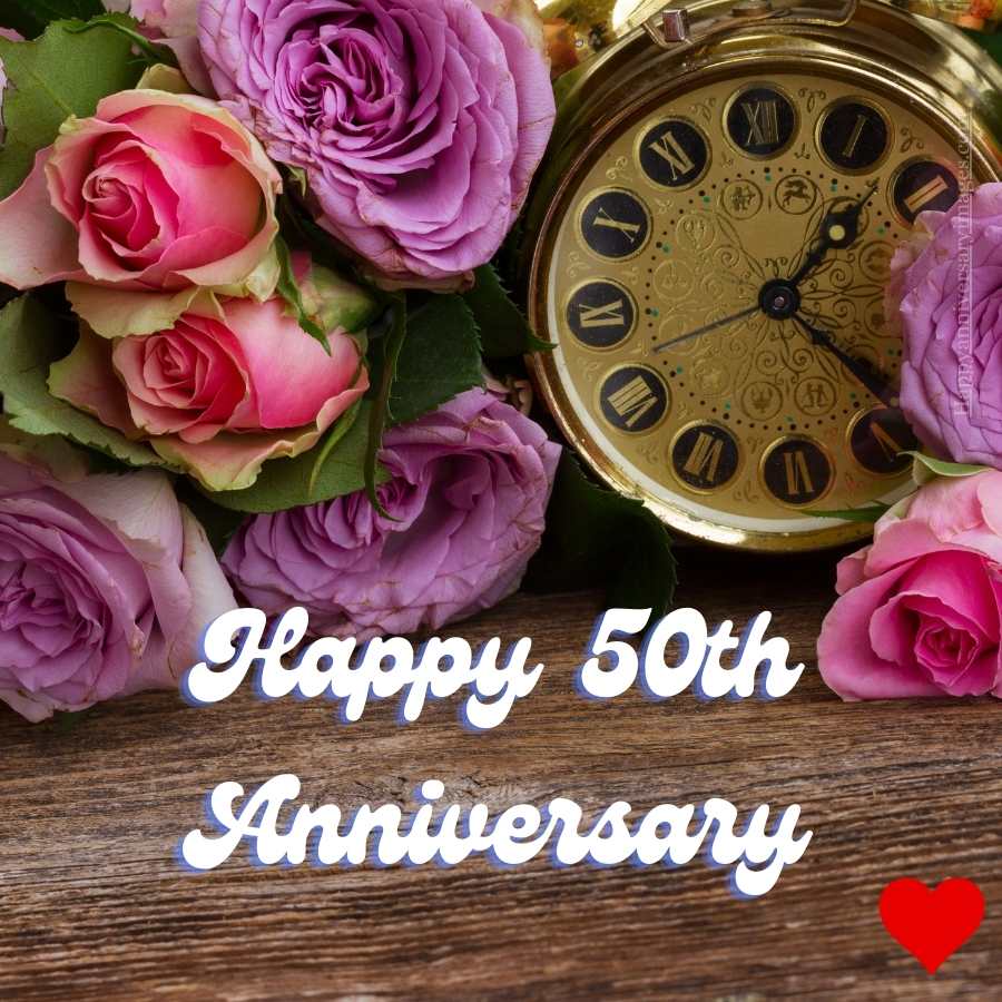50th wedding anniversary wishes image