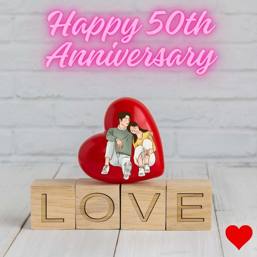 happy 50th anniversary to both of you