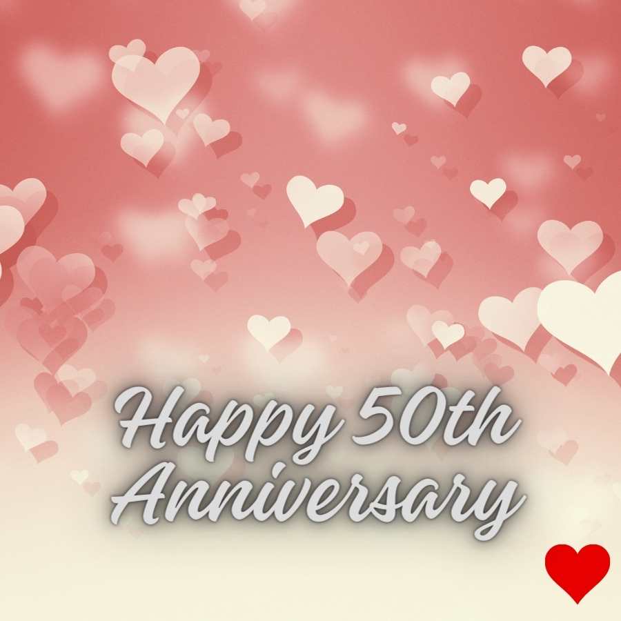 happy anniversary 50th