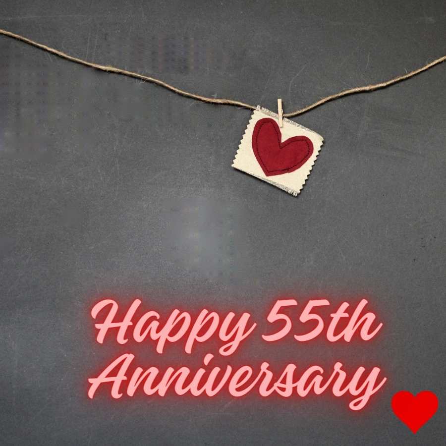 happy 55th anniversary to my husband