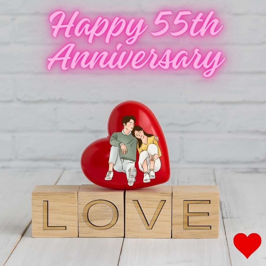 happy 55th anniversary to both of you
