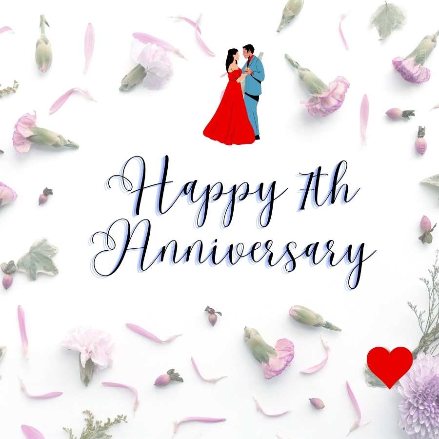 7th wedding anniversary wishes