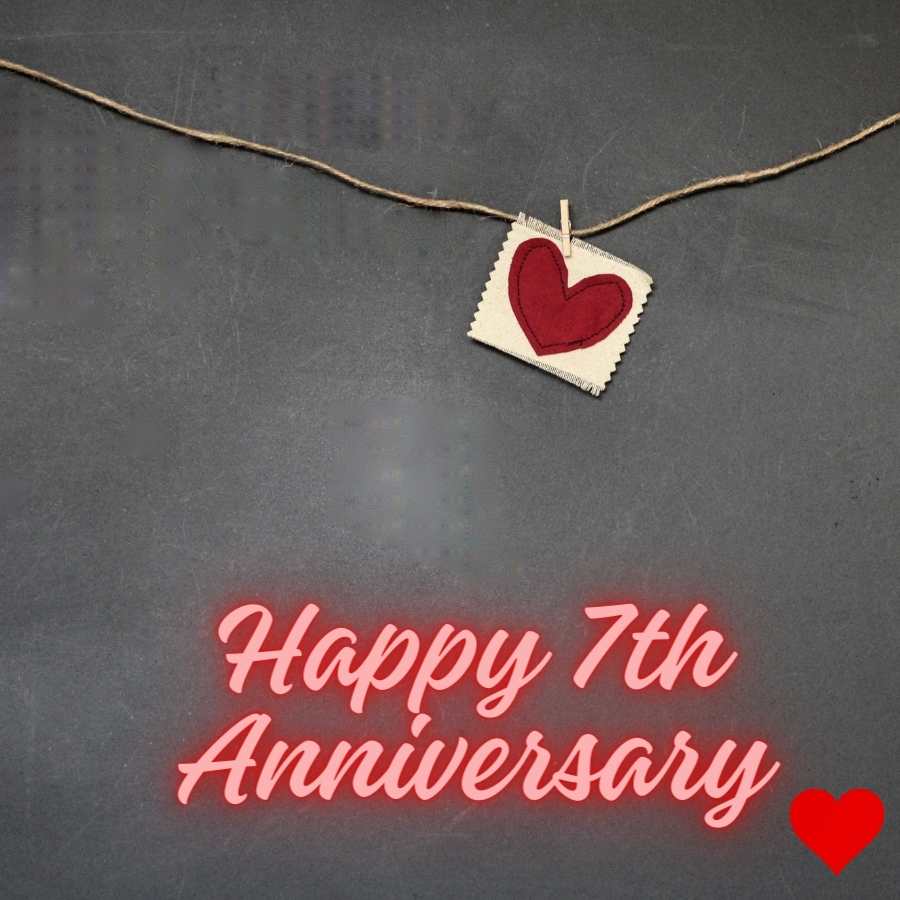 happy 7th anniversary to my husband