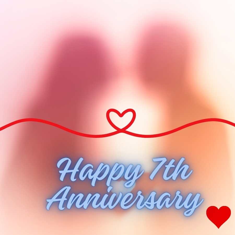 happy 7th anniversary for wife