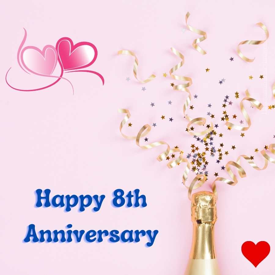 happy 8th anniversary wishes for husband
