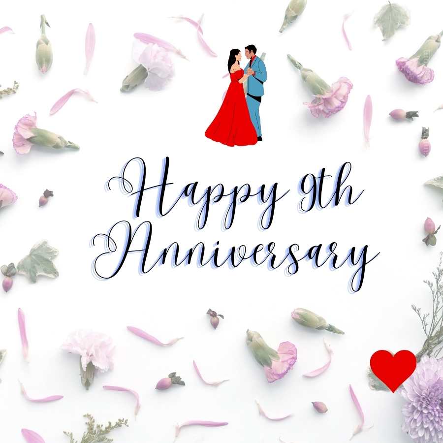 9th wedding anniversary wishes